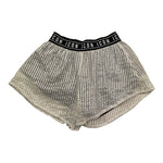 Icon Short Tinta Unita Traforato con Elastico In Vita per Bambina IGSH00687 ARGENTO ICON 