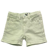 Guess Bermuda Tinta Unita con Girovita Regolabile per Neonato K4RD07WE620N VERDE GUESS 