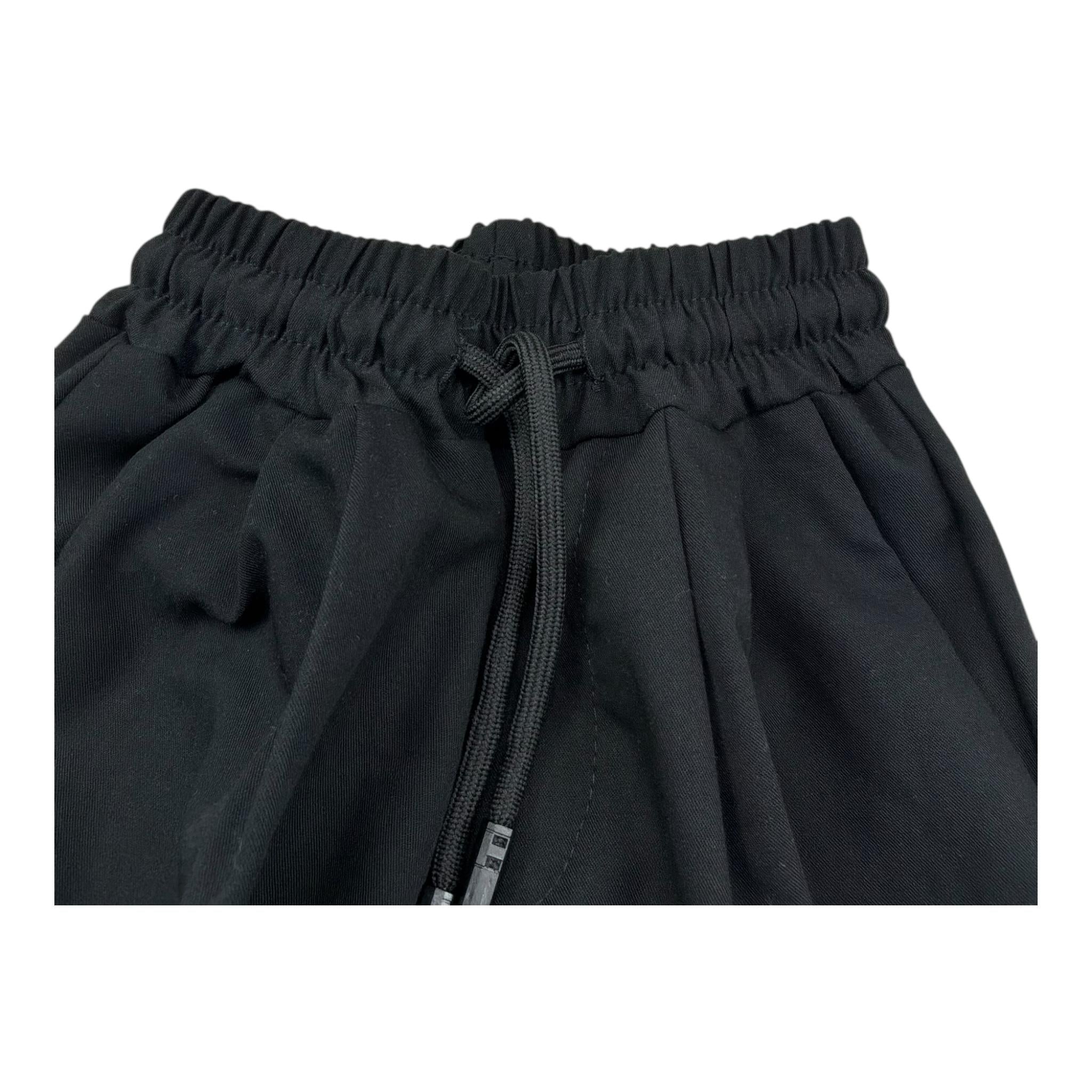 Make Pantalone Tinta Unita con Elastico In Vita per Neonato FD922 NERO MAKE 