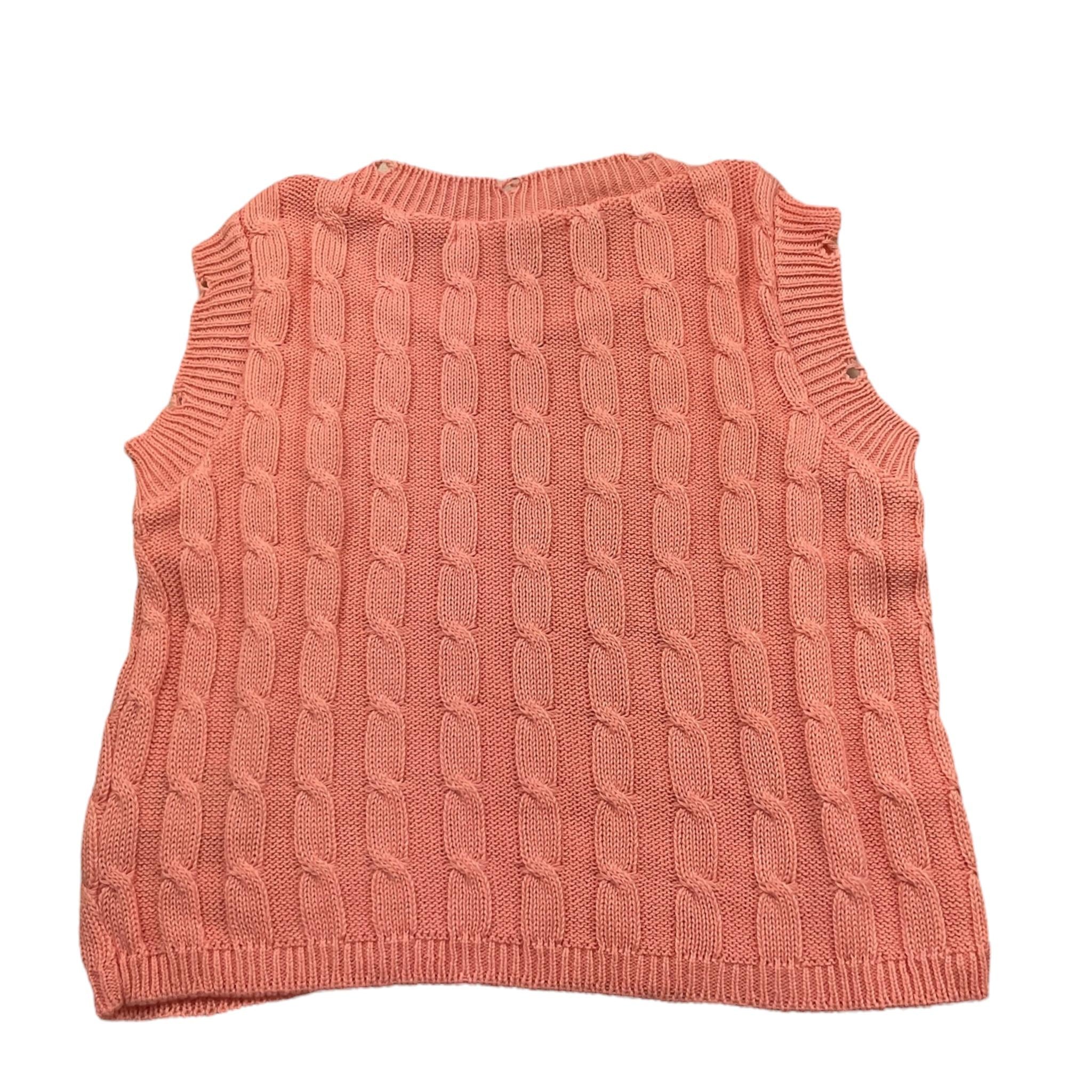 Vicolo Maglia Giromanica Tinta Unita con Trecce per Bambina 3146WY00158 PESCA VICOLO 