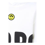 Barrow Kids Felpa Chiusa Tinta Unita con Cappuccio E Stampa per Bambino S5BKJUHS062 BIANCO BARROW KIDS 