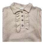 FUN & FUN maglia tinta unita cn colletto Panna per Bambina 15805N PANNA FUN & FUN 