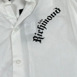 John Richmond Camicia Tinta Unita con Stampa per Bambino RBP26206CA BIANCO JOHN RICHMOND 