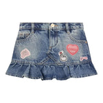 Guess Gonna Tinta Unita In Denim per Bambina K5RD03D BLU GUESS 