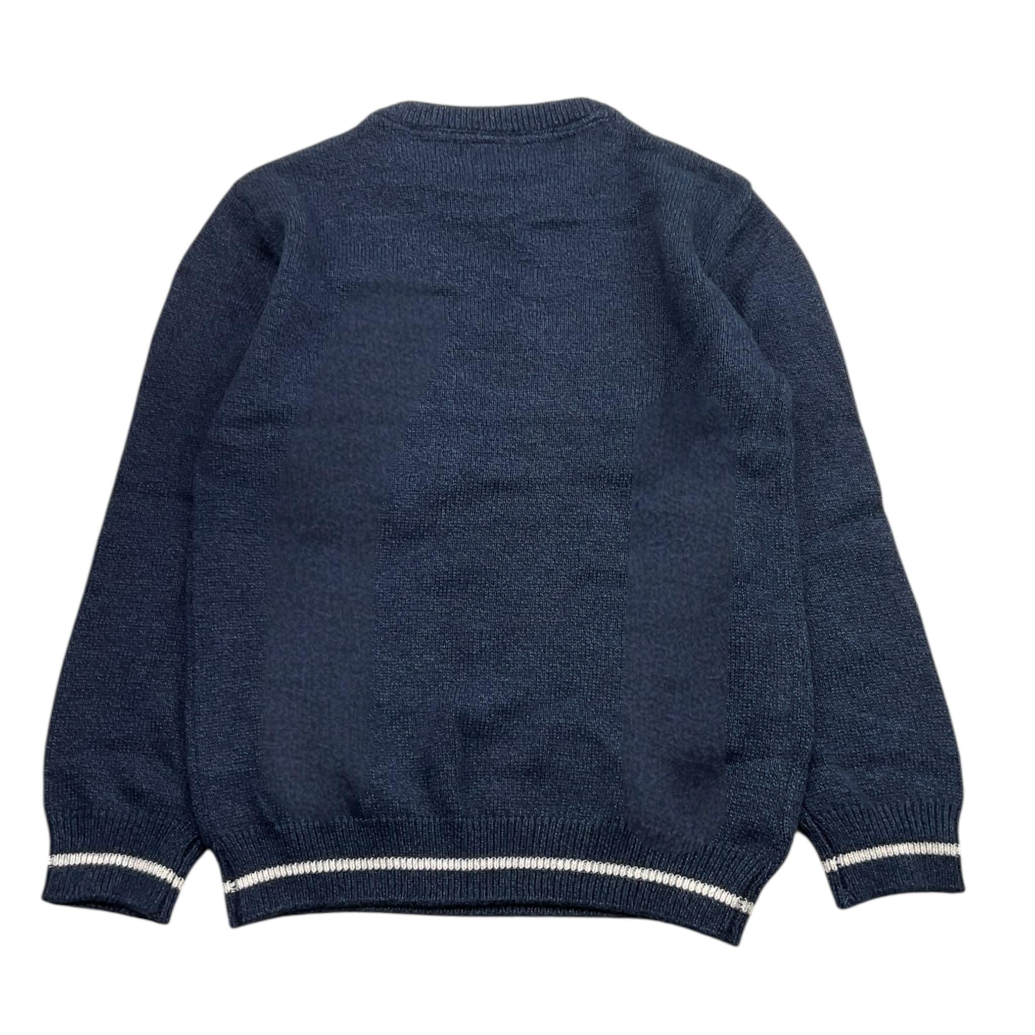 MAYORAL maglia tinta unita girocollo con stampa in rilievo Blu per Bambino 4341 BLU MAYORAL 