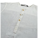 I'M Brian Camicia tinta unita Mezza Manica Bianco per Bambino CA1335J BIANCO I'M BRIAN 