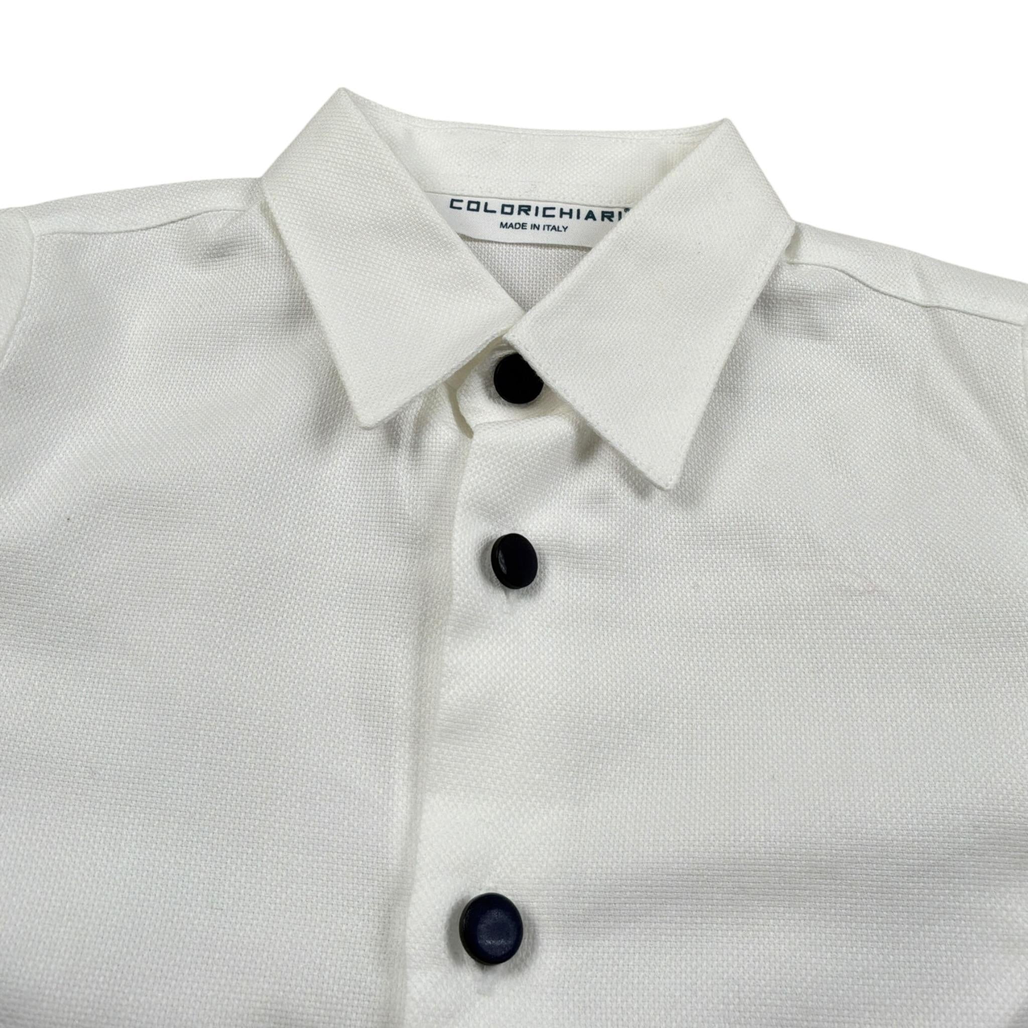 Colori Chiari Camicia Manica Lunga tinta unita Bianco per Neonato CLRC BIANCO COLORI CHIARI 