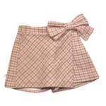 MEILISA BAI short tinta unita con microfantasia Bianco per Bambina FL5885 BIANCO MEILISA BAI 