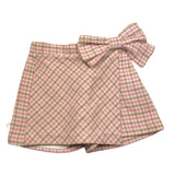 MEILISA BAI short tinta unita con microfantasia Bianco per Bambina FL5885 BIANCO MEILISA BAI 