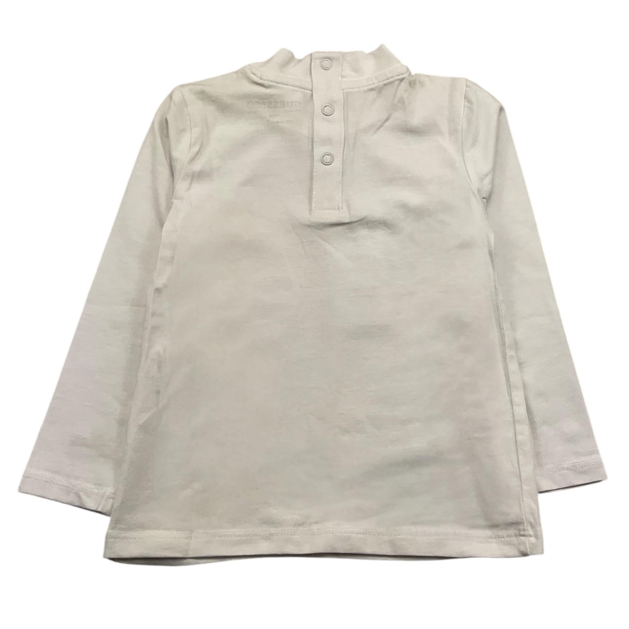 GUESS shirt mezzo collo tinta unita Bianco per Neonata K4BI08J1314 BIANCO GUESS 