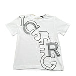 Iceberg T-Shirt Girocollo Tinta Unita con Stampa per Bambino TSICE5109BXX BIANCO ICEBERG 