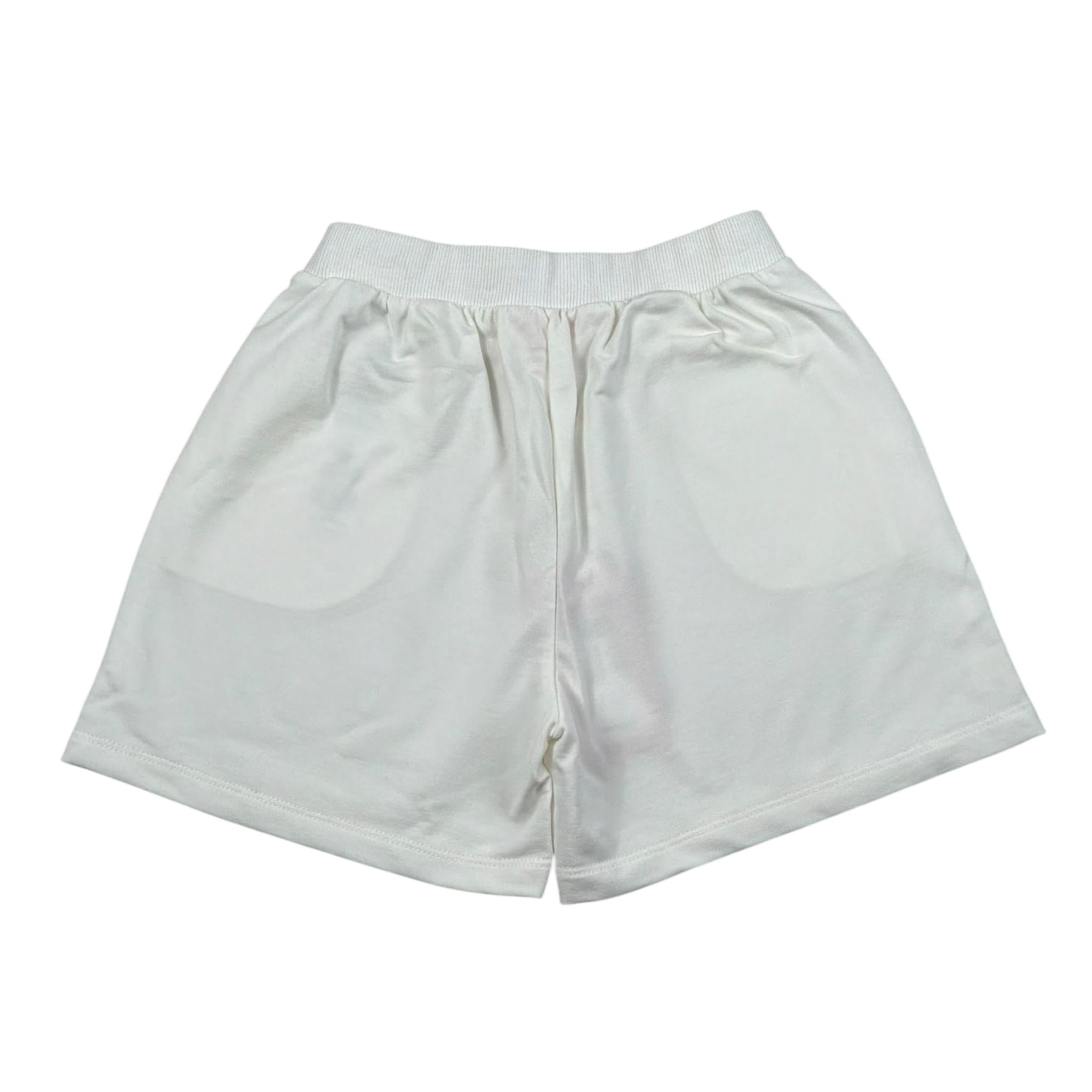 Imperial Short Tinta Unita In Felpa per Bambina RE72042G75 BIANCO IMPERIAL 