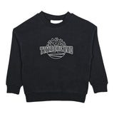 TIMBERLAND felpa chiusa girocollo con logo Nero per Bambino T60315 NERO TIMBERLAND 