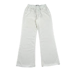 Gaelle Pantalone tinta unita con Elastico In Vita Bianco per Bambina 2745P00512 BIANCO GAELLE 
