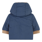 TOMMY HILFIGER giubbino bicolore reversibile Panna/blu per Neonato T60226 PANNA/BLU TOMMY HILFIGER 