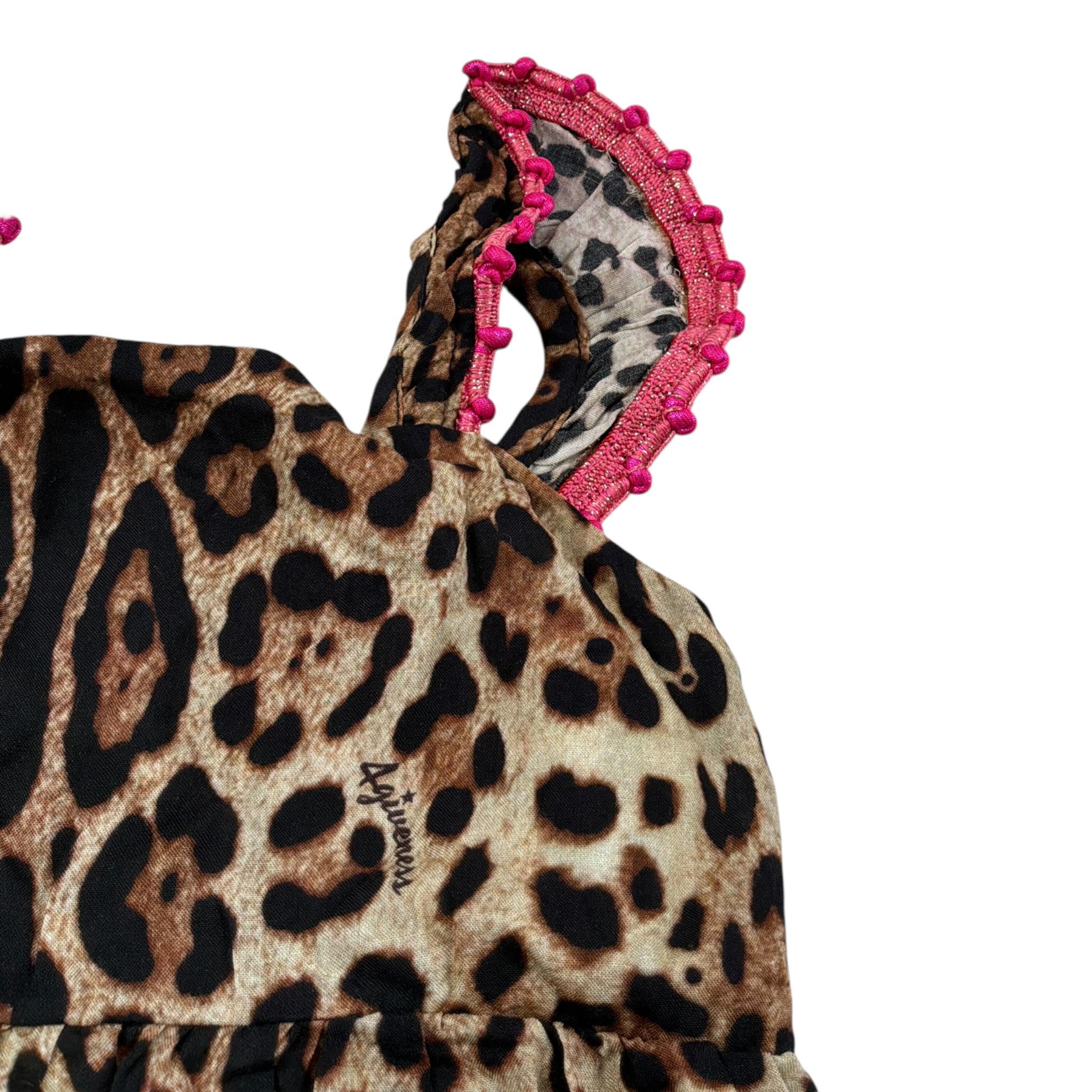 40Weft Abito Fantasia Maculata Beige per Neonata FGCN3020 BEIGE 40WEFT 