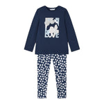 MAYORAL completo 2 pezzi shirt-leggins fantasia floreale Blu per Bambina 4713X BLU MAYORAL 