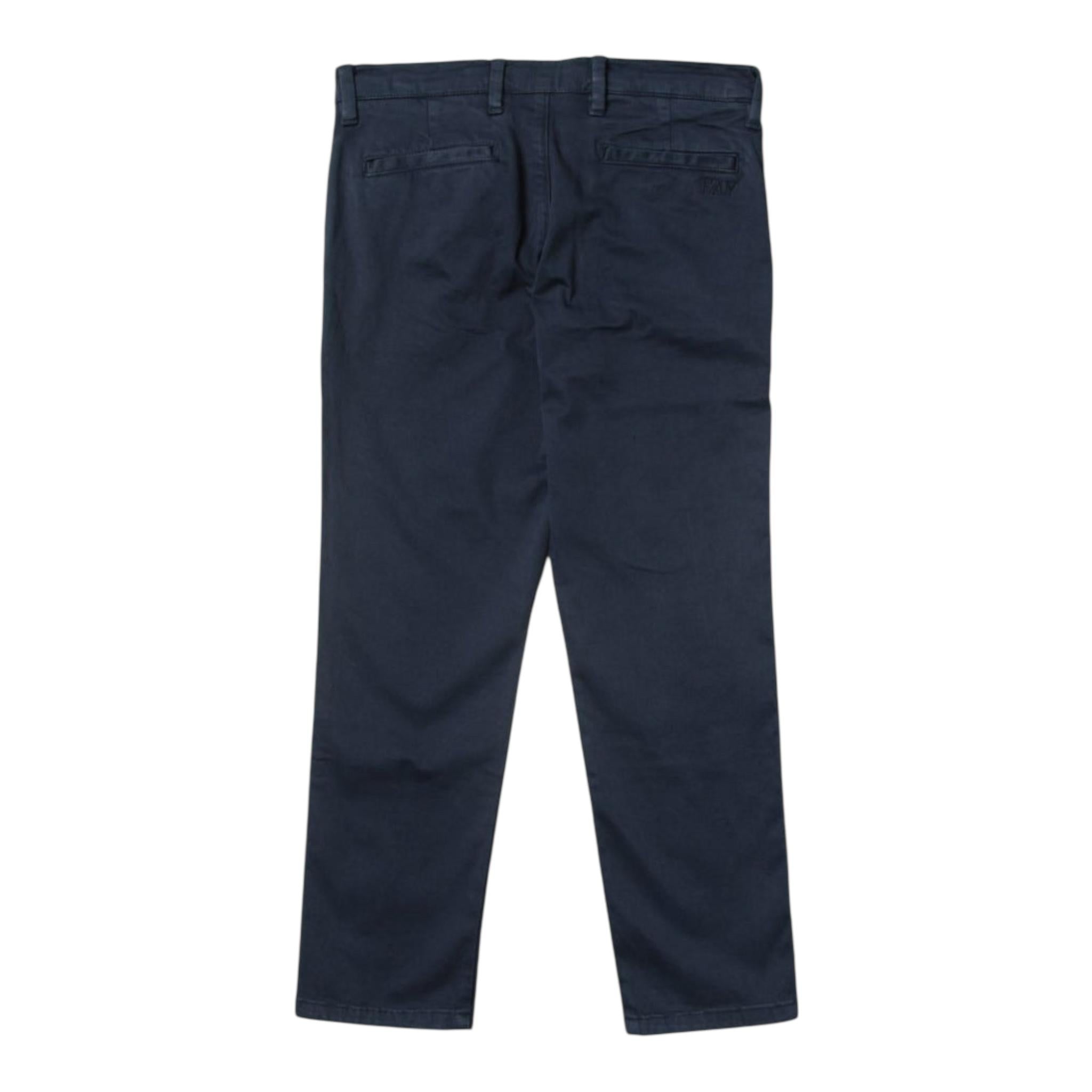 Fay Pantalone Tinta Unita con Tasche Americane per Bambino 5Q6131 BLU FAY 