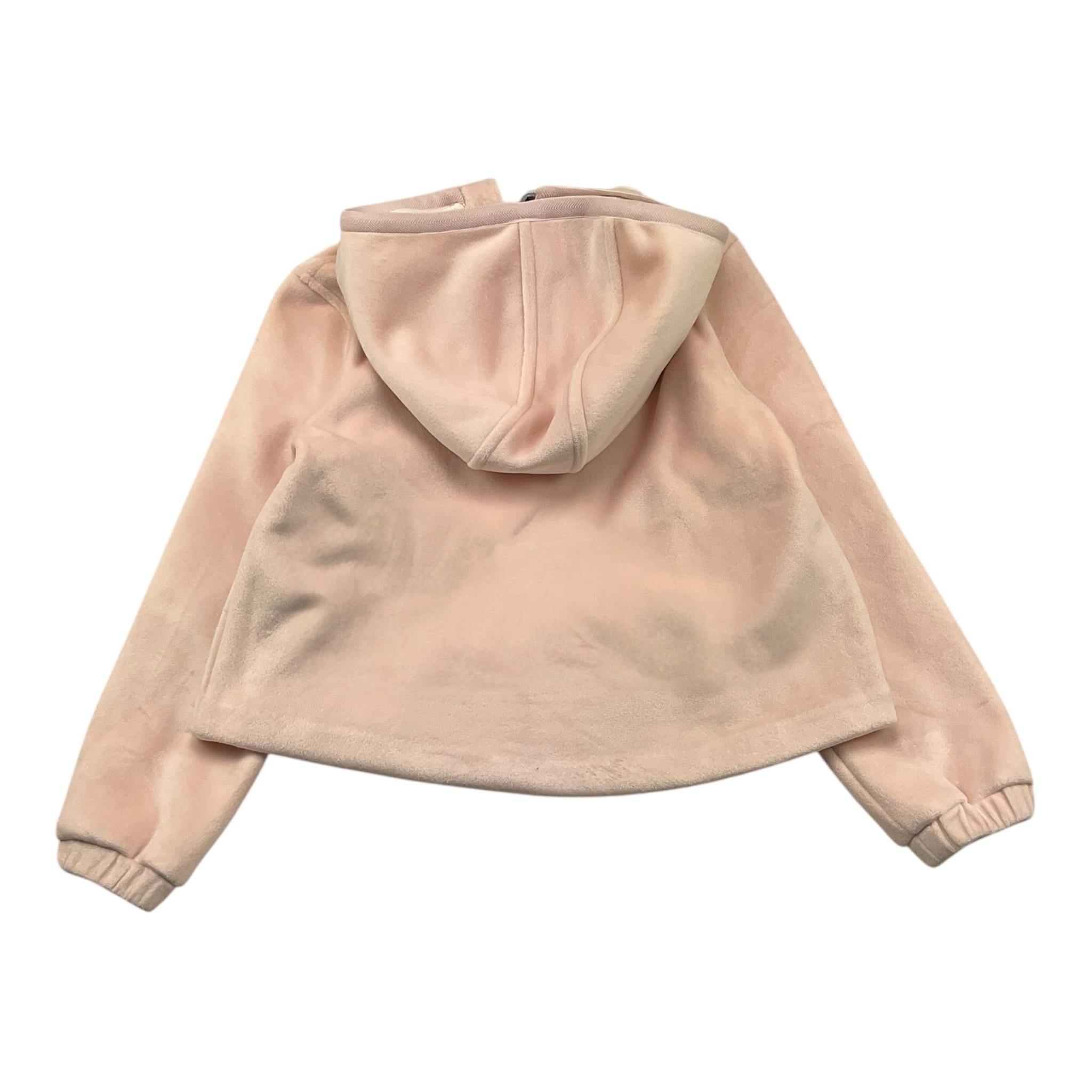 K-WAY felpa tinta unita cn zip e cappuccio Rosa per Bambina K51467W ROSA K-WAY 