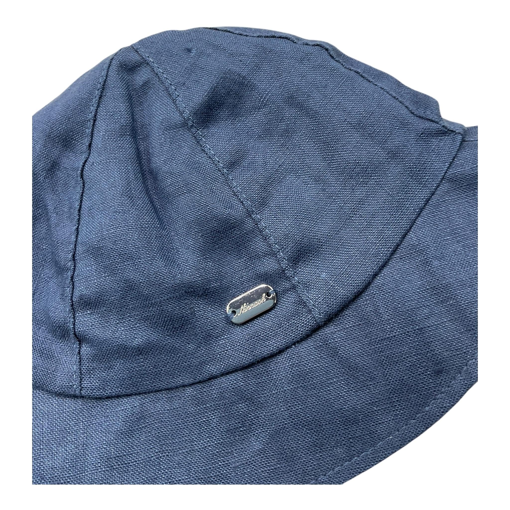 Ninnaoh Cappello Tinta Unita per Neonato E22207 BLU NINNAOH 