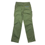 Berna Pantalone Tinta Unita Con Elastico In Vita Verde Per Bambino