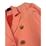 Marc Ellis Giacca Tinta Unita con Bottoni per Bambina JMJJK01222 PESCA MARC ELLIS 