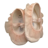 Barcellino Ballerine Tinta Unita con Tulle Rosa per Neonata