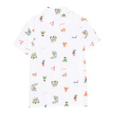Guess Camicia Mezza Manica Tinta Unita con Stampa per Bambino N5GH05WBHQ1 BIANCO GUESS 