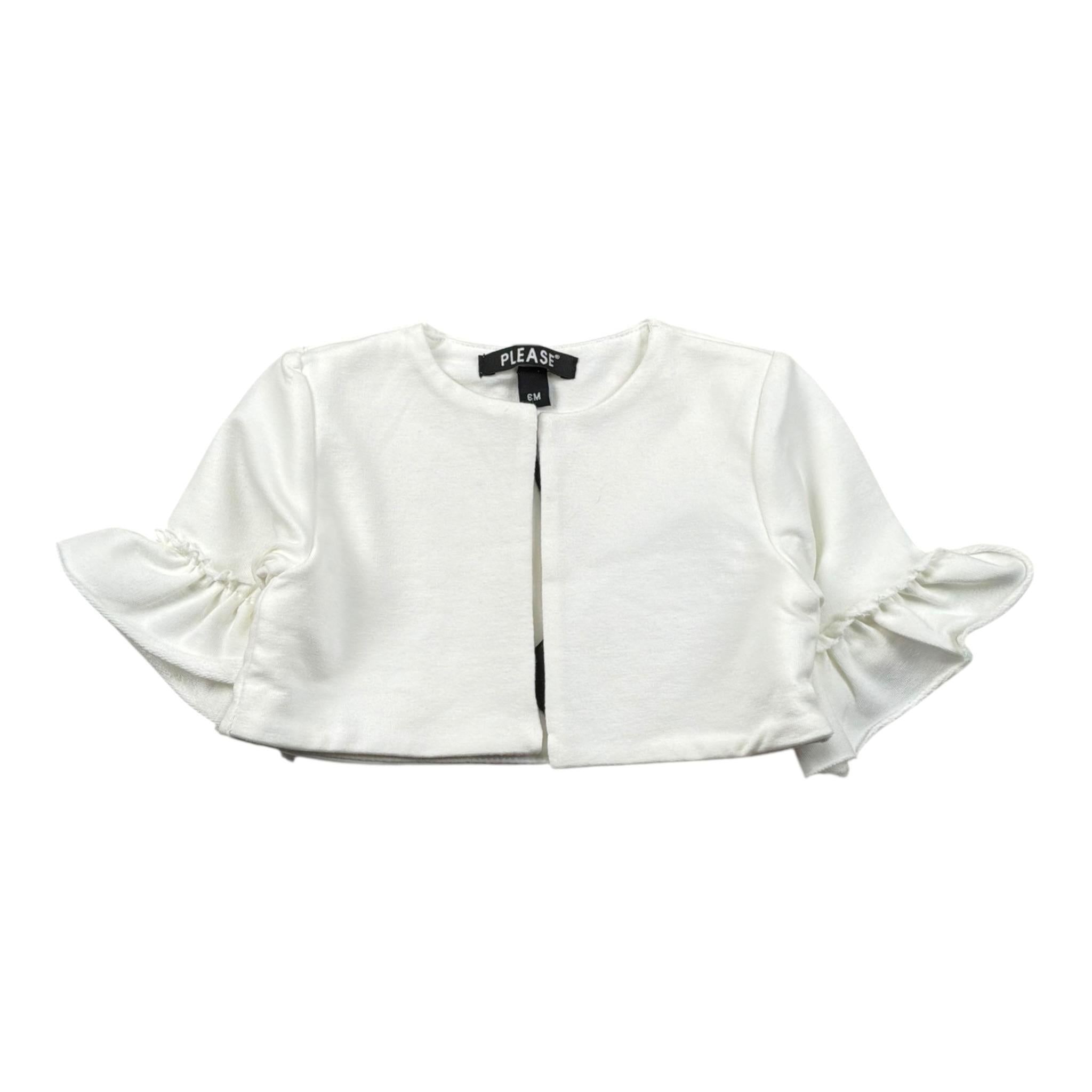 Please Coprispalle Tinta Unita per Neonata LG05042G20 BIANCO PLEASE 