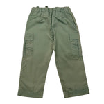Please Pantalone Tinta Unita con Elastico In Vita per Neonato PE43270B71 VERDE PLEASE 