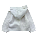 Moschino Cardigan Tinta Unita con Cappuccio per Neonata MUW00X PANNA MOSCHINO 