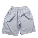 Brian Rush Einfarbige Bermudashorts mit elastischer Taille Hellblau für Babys