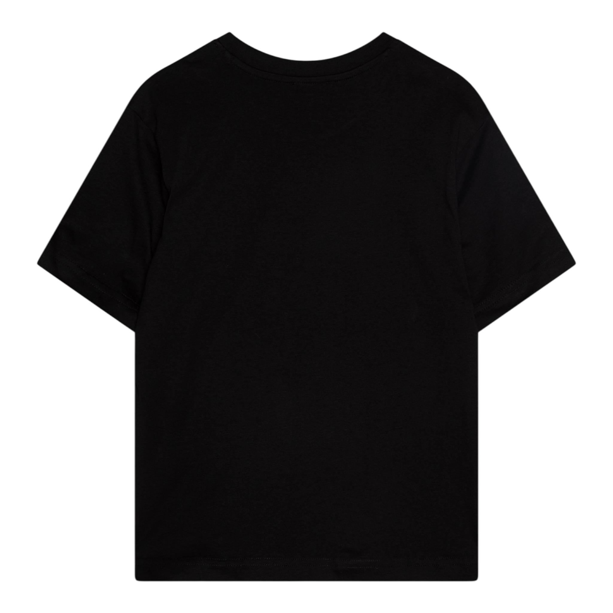 Diesel T-Shirt Girocollo Tina Unita con Stampa Logo Nero per Bambino J02283 NERO DIESEL 