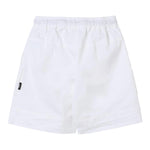 Aspesi Bermuda Tinta Unita con Elastico In Vita per Bambino S25022PBC6058 BIANCO ASPESI 