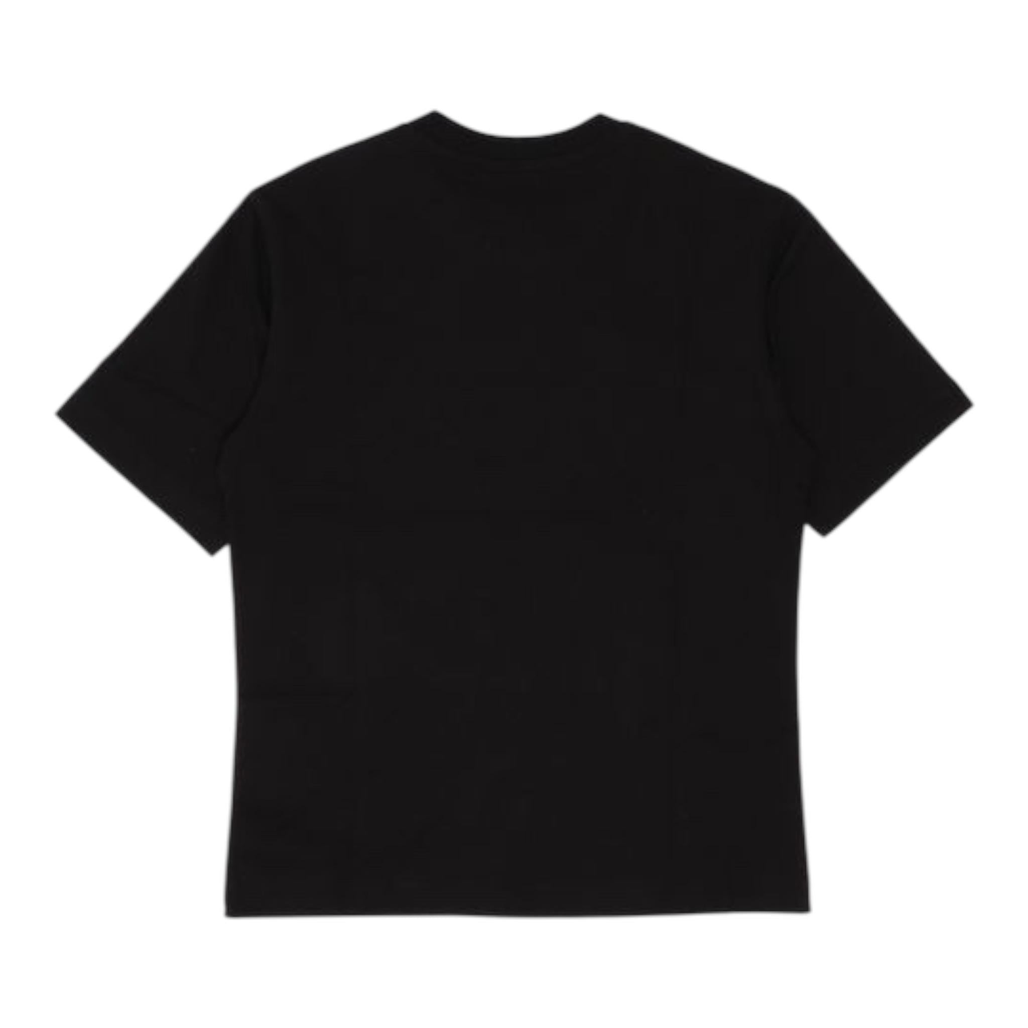 DIESEL t-shirt girocollo tinta unita con logo Nero per Bambino J01788X NERO DIESEL 
