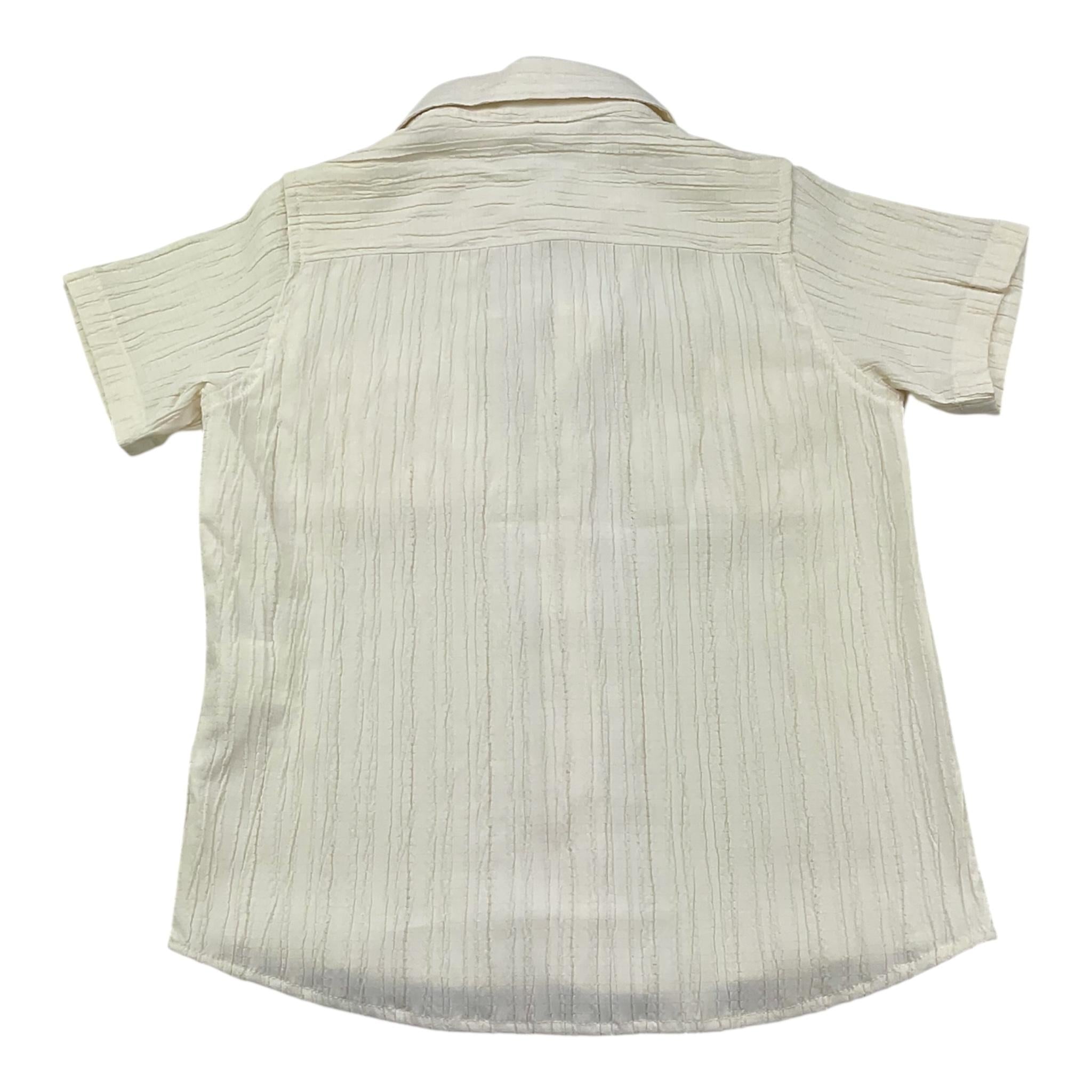 Mood_One Camicia Mezza Manica Tinta Unita per Bambino 3016BABY BEIGE MOOD_ONE 