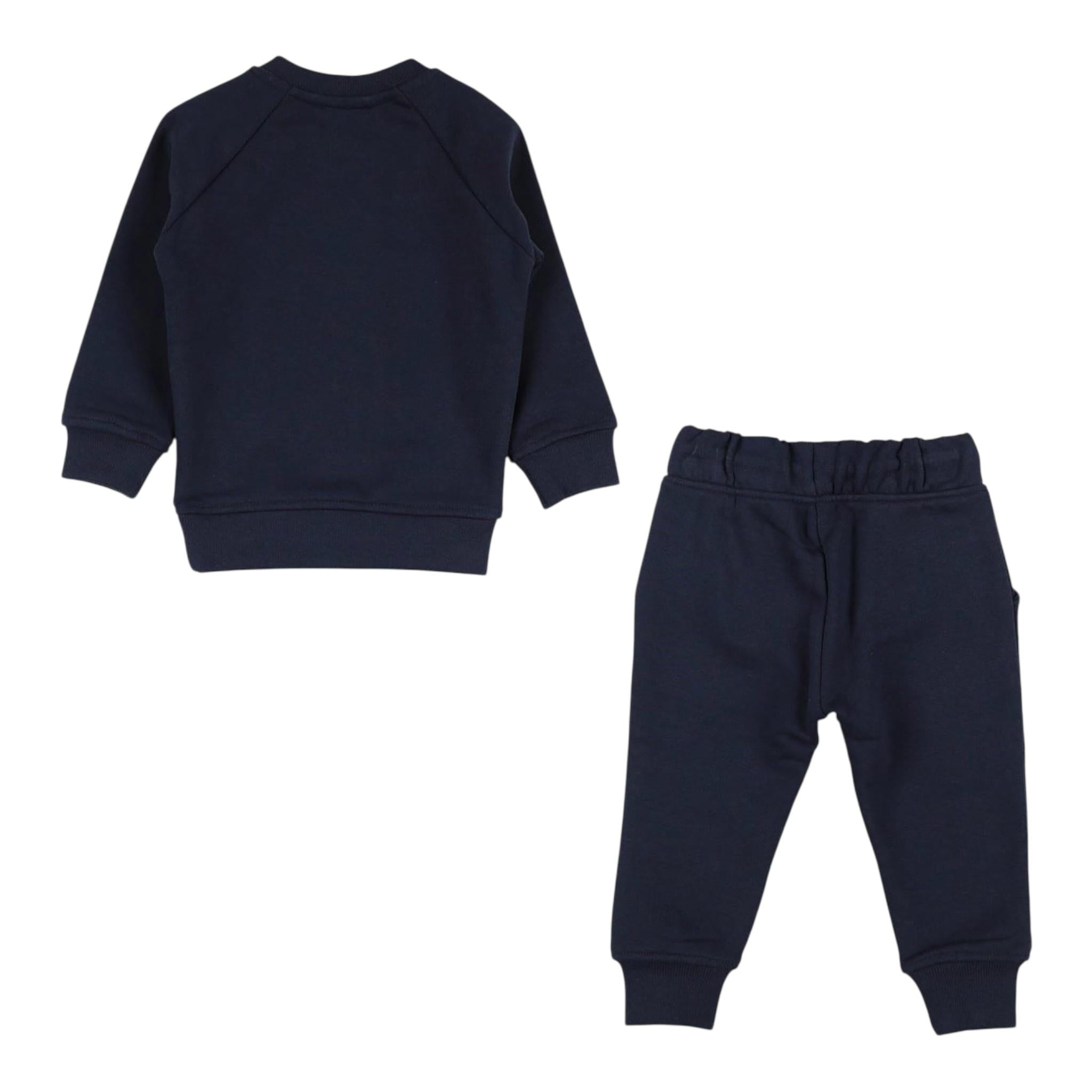 TRUSSARDI completo 2pz felpa-pantalone Blu per Bambina TIA24156CF BLU TRUSSARDI 