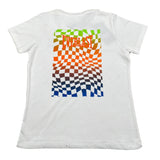 Everlast T-Shirt tinta unita Girocollo con Stampa Bianco per Bambino EE12K BIANCO EVERLAST 