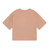 PINKO t-shirt girocollo tinta unita con stampa Rosa per Bambina F4PIJGTH078 ROSA PINKO 