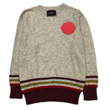 JOHN RICHMOND maglia girocollo tinta unita con profili in contrasto Grigio per Bambino RGA25131MA GRIGIO JOHN RICHMOND 