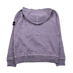 Stone Island Felpa Chiusa con Cappuccio Tinta Unita per Bambino K1S166100003 GLICINE STONE ISLAND 