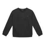GUESS felpa chiusa girocollo tinta unita con logo Nero per Bambino L4YQ05KAD73X NERO GUESS 