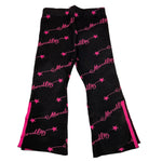 MARC ELLIS pantalone modello a zampa tinta unita logato Nero per Neonata JMNPT00182X NERO MARC ELLIS 