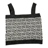 Relish Top Bretelle Bicolore Con Bottoni Bianco/Nero Per Bambina