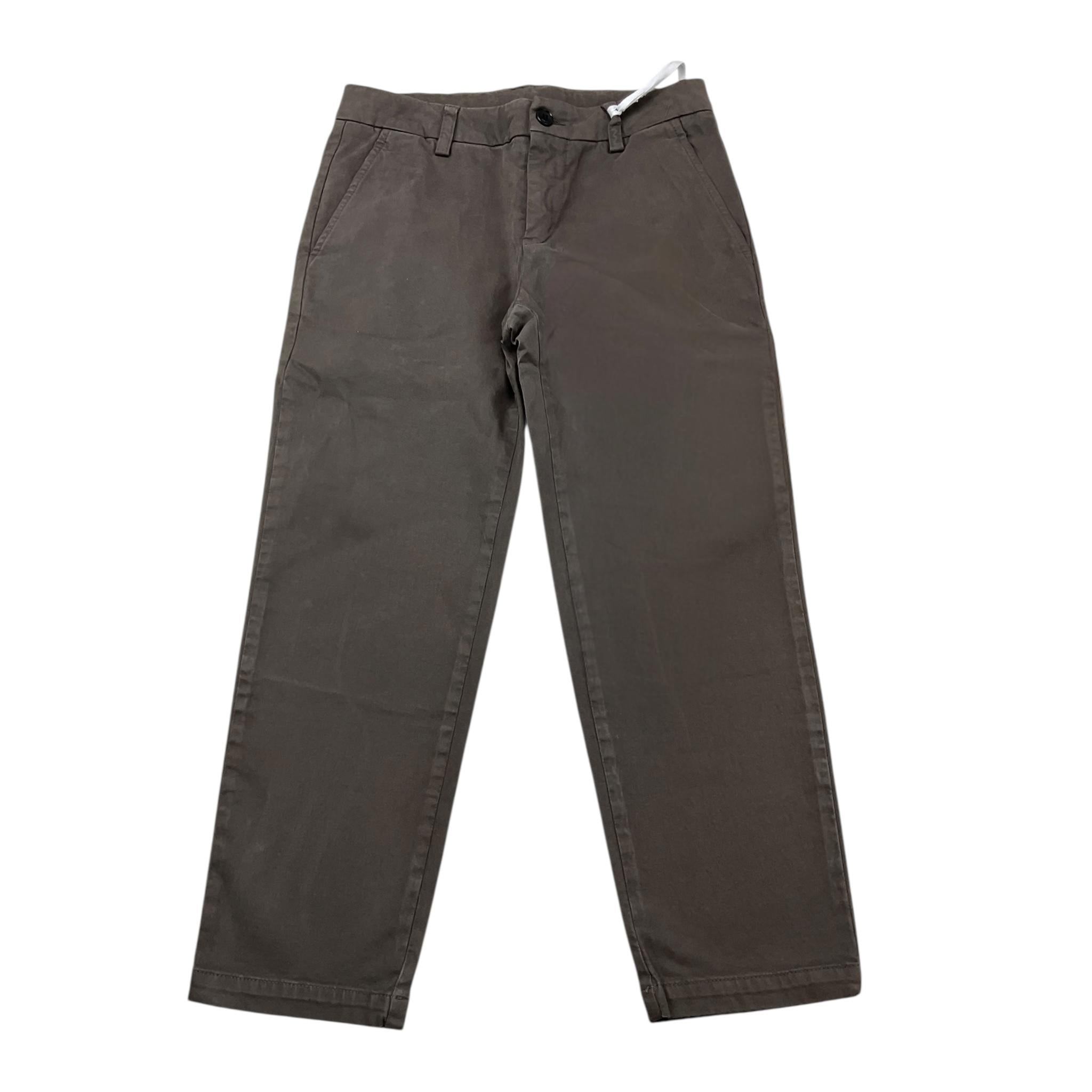 DONDUP pantalone tinta unita con girovita regolabile Fango per Bambino DMPA002 FANGO DONDUP 
