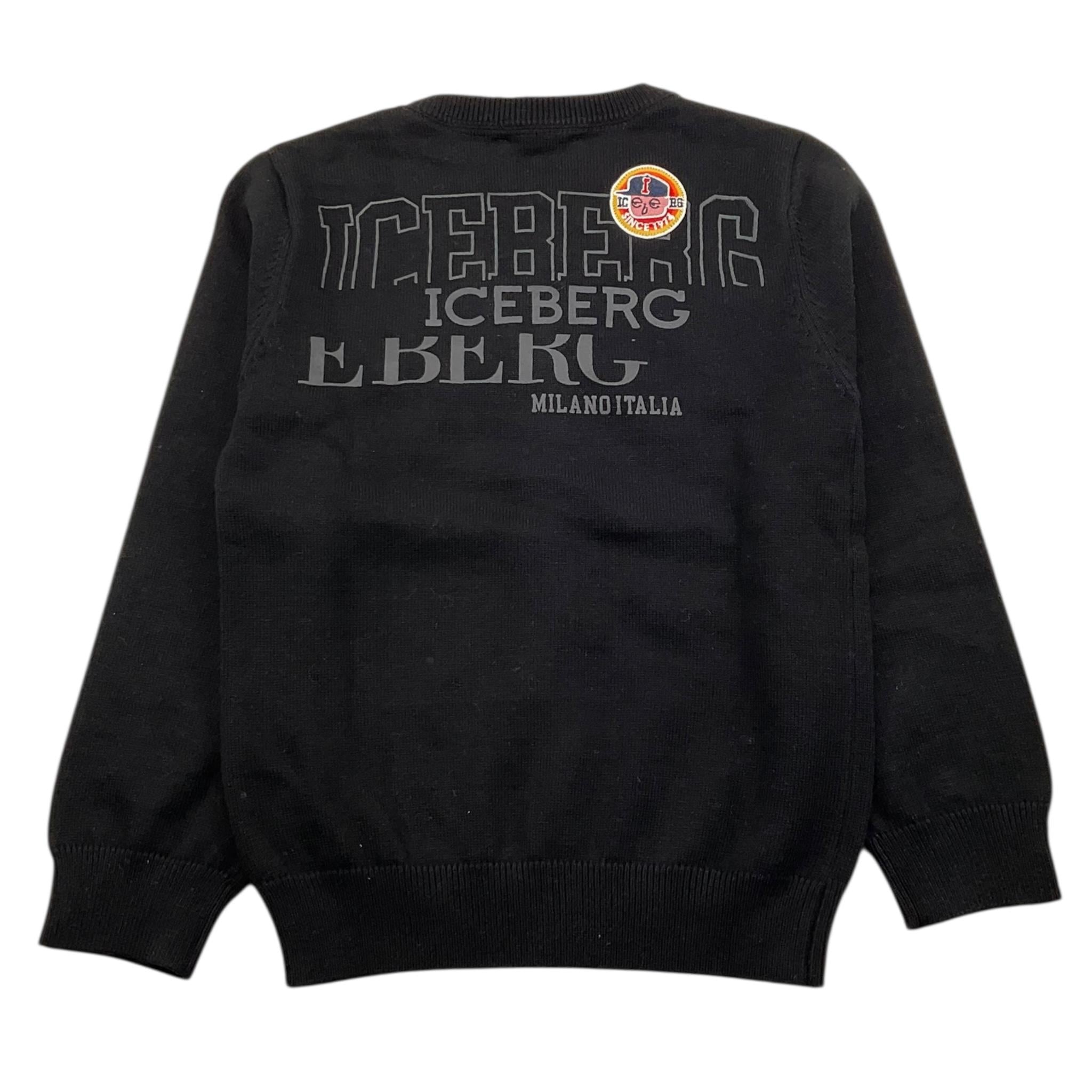 CESARE PACIOTTI cardigan scollo a v tinta unita cn applicazioni Nero per Bambino MGICE5313BX NERO CESARE PACIOTTI 