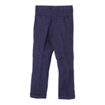 Fay Pantalone Tinta Unita con Fantasia A Righe per Bambino FW6Q21 BLU FAY 