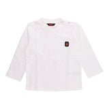 REFRIGIWEAR shirt tinta unita girocollo con logo Bianco per Neonato RWN846 BIANCO REFRIGIWEAR 