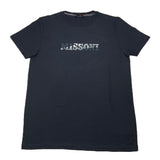 Missoni T-Shirt Girocollo Tinta Unita Con Stampa Nero Per Bambino