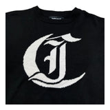 Just Cavalli Maglia Girocollo Tinta Unita con Stampa per Bambina JBP16024MA NERO JUST CAVALLI 